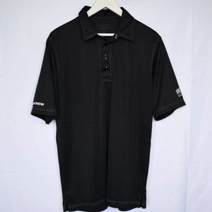Sunice Black Athletic Polo T-Shirt